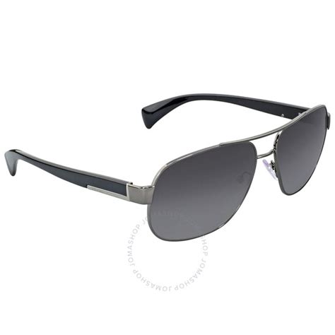 prada pr 52ps|Prada Rectangle Pilot Grey Gradient Polarized Men's .